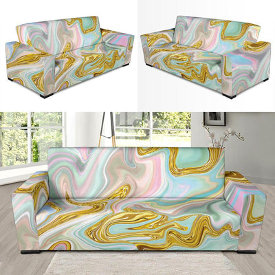 Gold Sweet Marble Sofa Slipcover-JORJUNE.COM