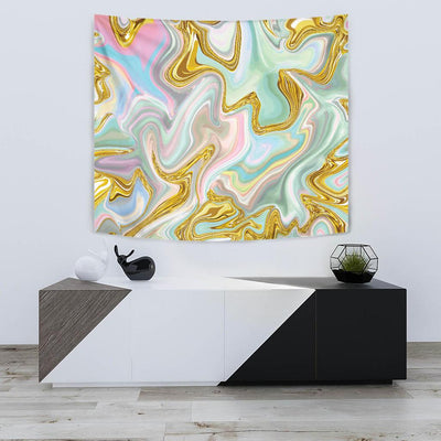 Gold Sweet Marble Tapestry