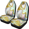 Gold Sweet Marble Universal Fit Car Seat Covers