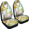 Gold Sweet Marble Universal Fit Car Seat Covers