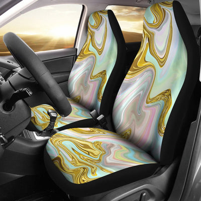 Gold Sweet Marble Universal Fit Car Seat Covers