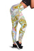 Gold Sweet Marble Women Leggings