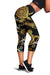 Golden Sea Turtle Women Capris