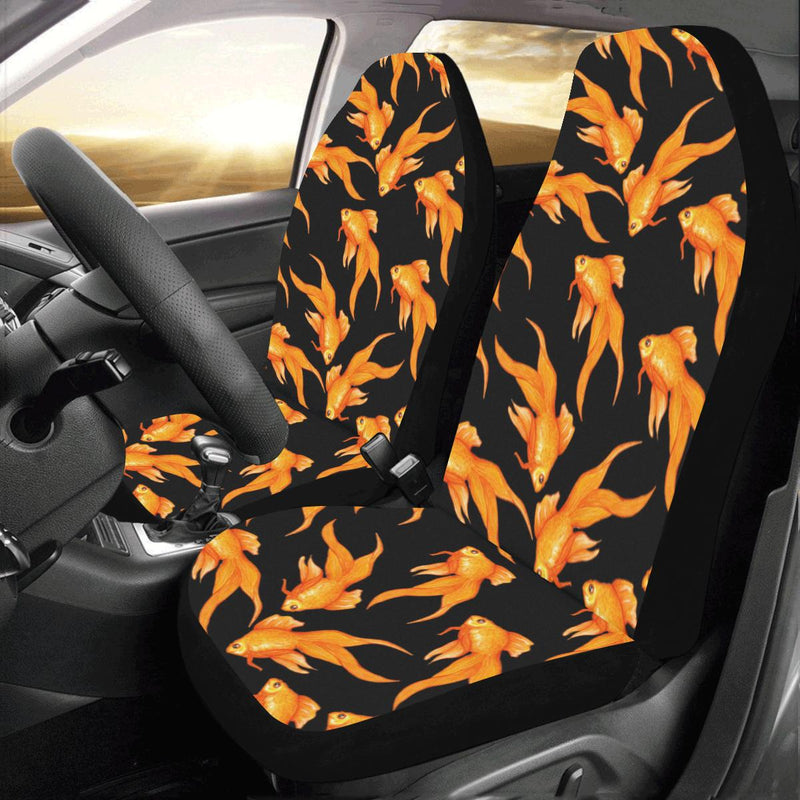 Goldfish Pattern Print Design 03 Car Seat Covers (Set of 2)-JORJUNE.COM