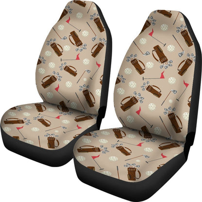 Golf Ball Equipment Universal Fit Car Seat Covers
