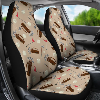 Golf Ball Equipment Universal Fit Car Seat Covers
