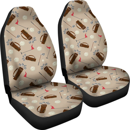 Golf Ball Equipment Universal Fit Car Seat Covers