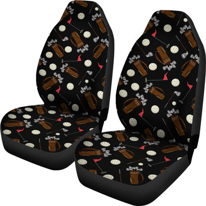 Golf Ball Equipment Universal Fit Car Seat Covers
