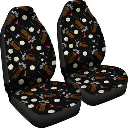 Golf Ball Equipment Universal Fit Car Seat Covers