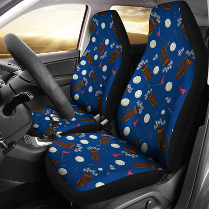 Golf Ball Equipment Universal Fit Car Seat Covers