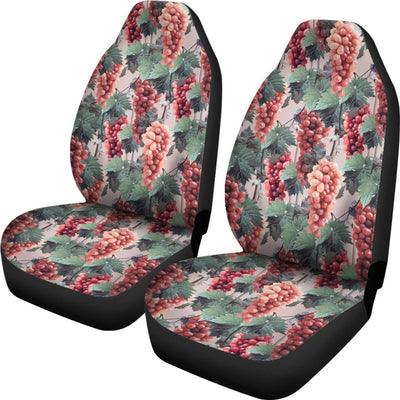 Grape Pattern Print Design GP01 Universal Fit Car Seat Covers-JorJune