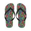 Grape Pattern Print Design GP02 Flip Flops-JorJune