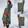 Grape Pattern Print Design GP02 Hooded Blanket-JORJUNE.COM