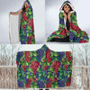 Grape Pattern Print Design GP02 Hooded Blanket-JORJUNE.COM