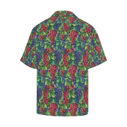 Grape Pattern Print Design GP02 Men Hawaiian Shirt-JorJune