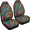 Grape Pattern Print Design GP02 Universal Fit Car Seat Covers-JorJune