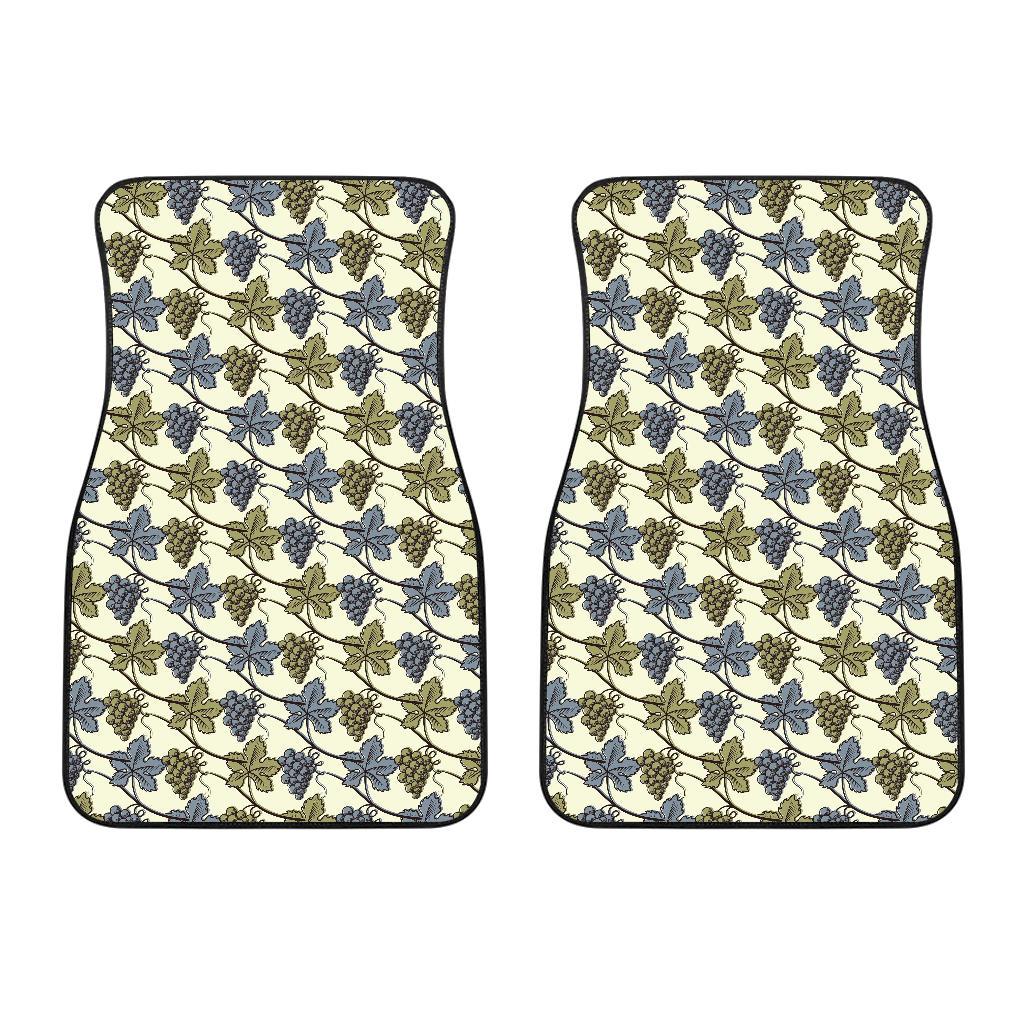 Grape Pattern Print Design GP03 Car Floor Mats-JorJune