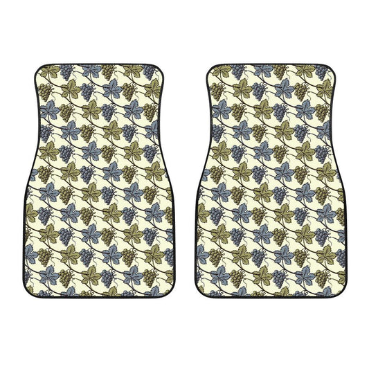 Grape Pattern Print Design GP03 Car Floor Mats-JorJune