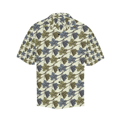 Grape Pattern Print Design GP03 Men Hawaiian Shirt-JorJune