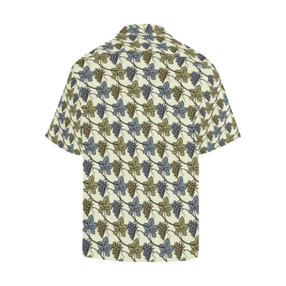 Grape Pattern Print Design GP03 Men Hawaiian Shirt-JorJune