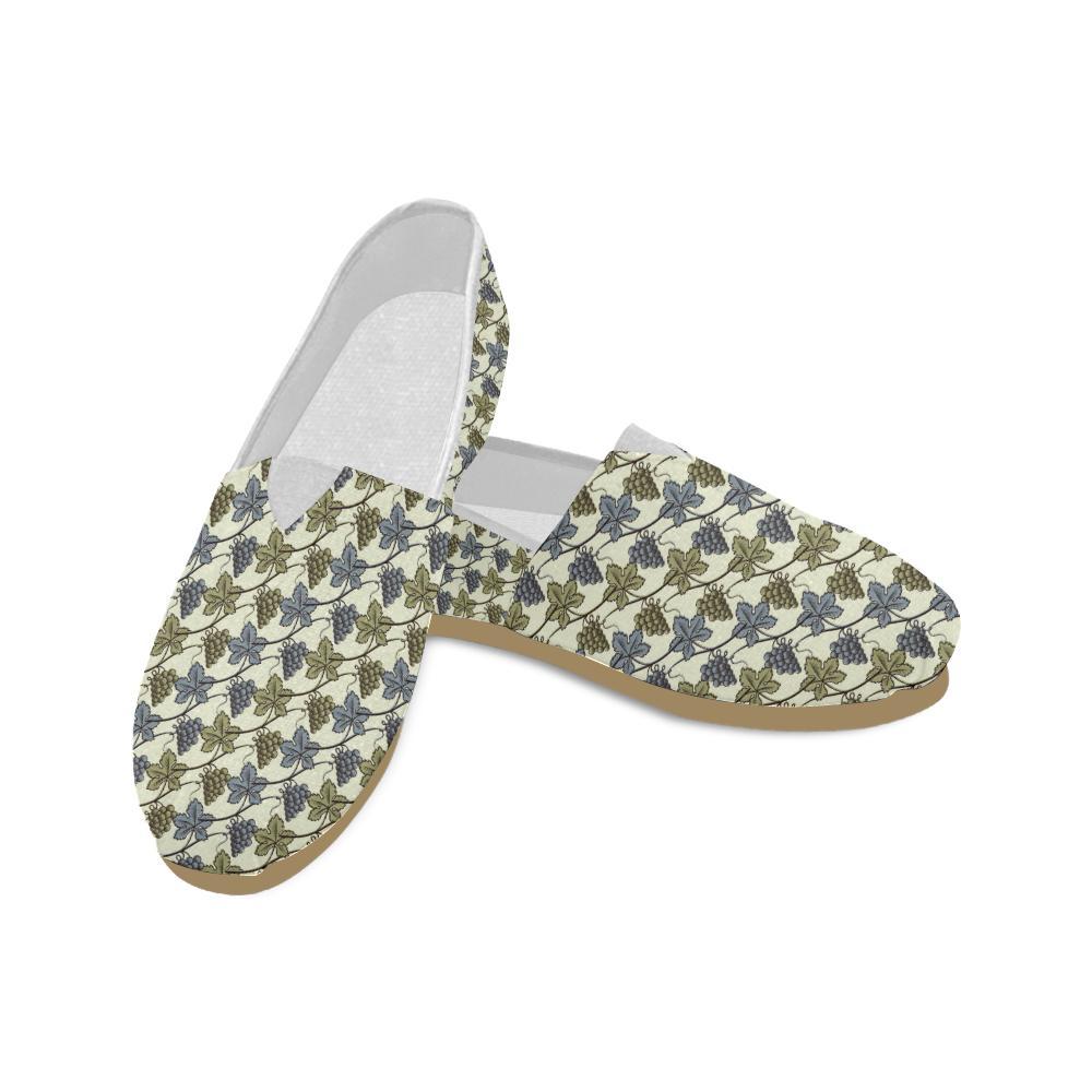 Grape Pattern Print Design GP03 Women Casual Shoes-JorJune.com