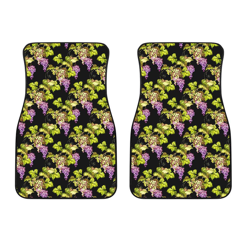 Grape Pattern Print Design GP04 Car Floor Mats-JorJune