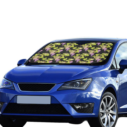Grape Pattern Print Design GP04 Car Sun Shade-JorJune