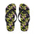 Grape Pattern Print Design GP04 Flip Flops-JorJune