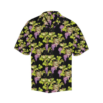 Grape Pattern Print Design GP04 Men Hawaiian Shirt-JorJune
