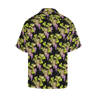 Grape Pattern Print Design GP04 Men Hawaiian Shirt-JorJune