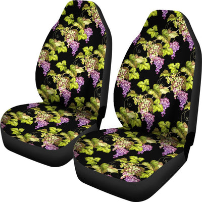 Grape Pattern Print Design GP04 Universal Fit Car Seat Covers-JorJune