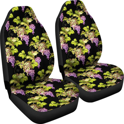 Grape Pattern Print Design GP04 Universal Fit Car Seat Covers-JorJune