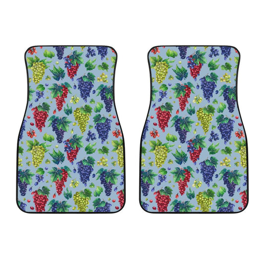 Grape Pattern Print Design GP06 Car Floor Mats-JorJune