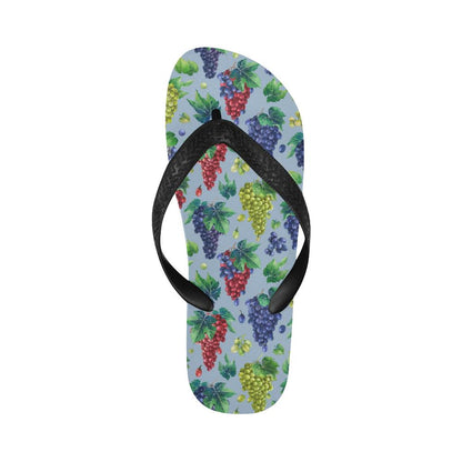 Grape Pattern Print Design GP06 Flip Flops-JorJune