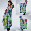 Grape Pattern Print Design GP06 Hooded Blanket-JORJUNE.COM