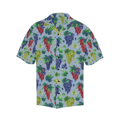 Grape Pattern Print Design GP06 Men Hawaiian Shirt-JorJune