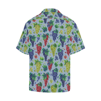 Grape Pattern Print Design GP06 Men Hawaiian Shirt-JorJune