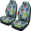 Grape Pattern Print Design GP06 Universal Fit Car Seat Covers-JorJune