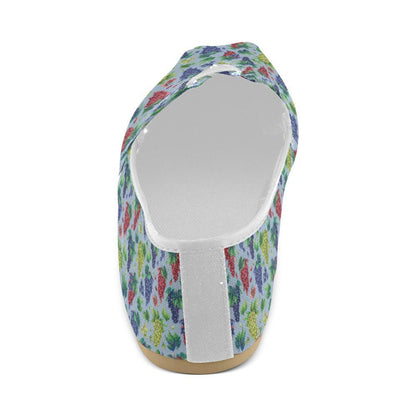 Grape Pattern Print Design GP06 Women Casual Shoes-JorJune.com