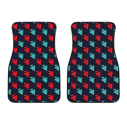 Grape Pattern Print Design GP07 Car Floor Mats-JorJune