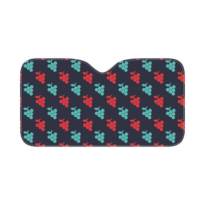 Grape Pattern Print Design GP07 Car Sun Shade-JorJune