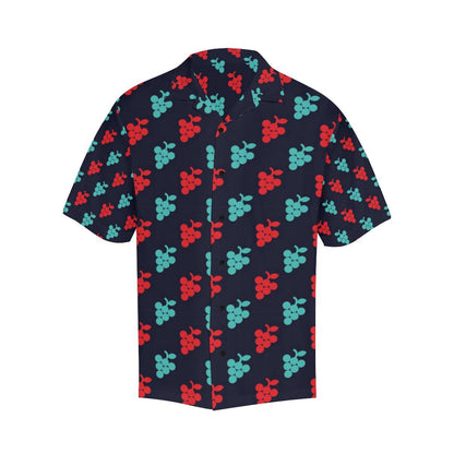 Grape Pattern Print Design GP07 Men Hawaiian Shirt-JorJune