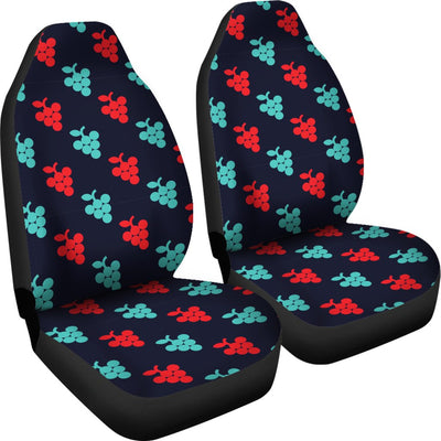 Grape Pattern Print Design GP07 Universal Fit Car Seat Covers-JorJune