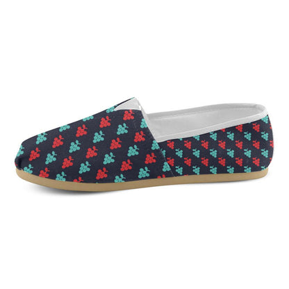 Grape Pattern Print Design GP07 Women Casual Shoes-JorJune.com