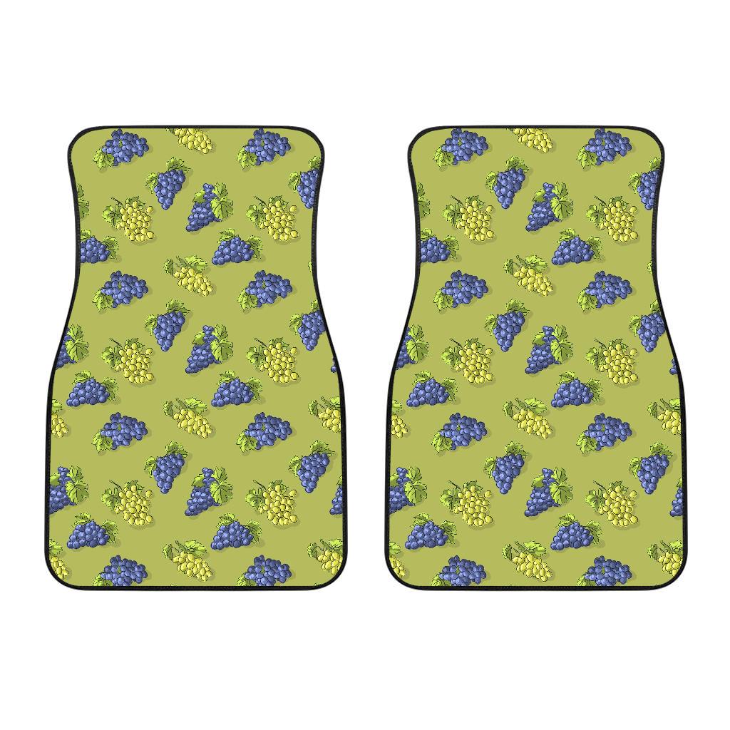 Grape Pattern Print Design GP08 Car Floor Mats-JorJune