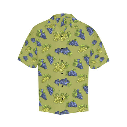 Grape Pattern Print Design GP08 Men Hawaiian Shirt-JorJune