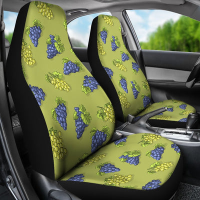 Grape Pattern Print Design GP08 Universal Fit Car Seat Covers-JorJune