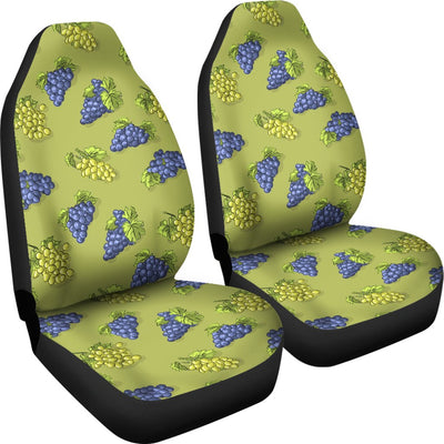 Grape Pattern Print Design GP08 Universal Fit Car Seat Covers-JorJune