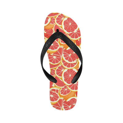 Grapefruit Pattern Print Design GF02 Flip Flops-JorJune