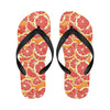 Grapefruit Pattern Print Design GF02 Flip Flops-JorJune